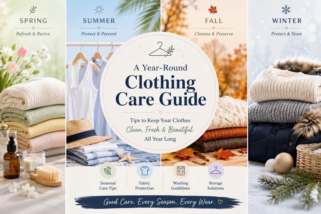 Seasonal Clothing Care Guide: Keep Fabrics Perfect All Year Round