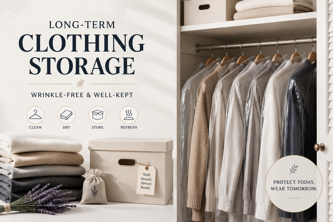Long-term Clothes Storage: The Ultimate Guide to Anti-Wrinkle & Fiber Maintenance