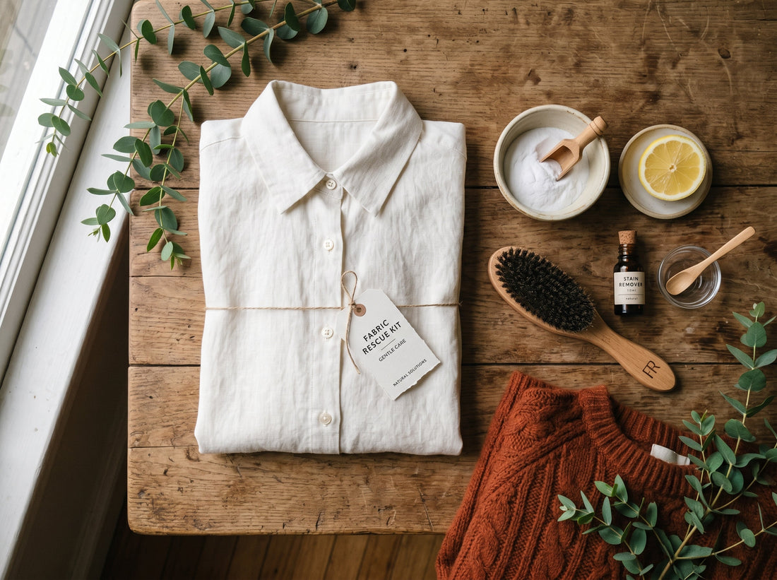 Clothing First Aid: How to Save Your Favorite Outfits from Common Stains